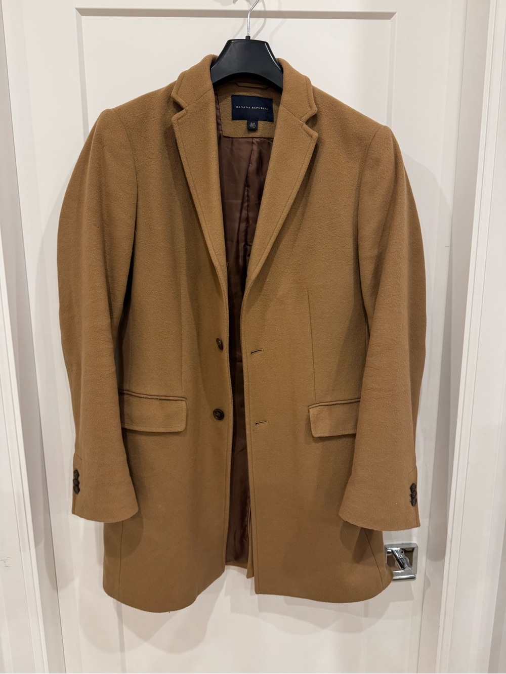 Banana Republic Tan Wool-Blend Coat